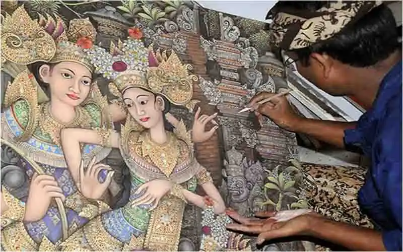 balinese traditional painting balinese traditional painting